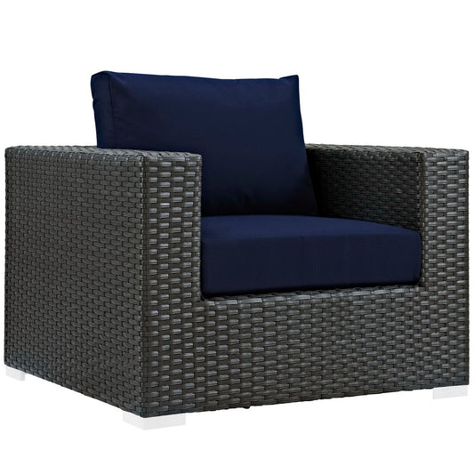 Sojourn Outdoor Patio SunbrellaÂ® Armchair by Furniture For America