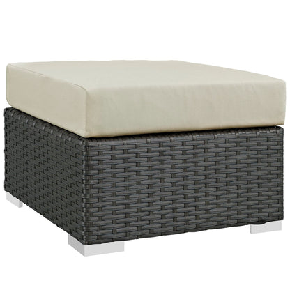 Sojourn Outdoor Patio SunbrellaÂ® Ottoman by Furniture For America