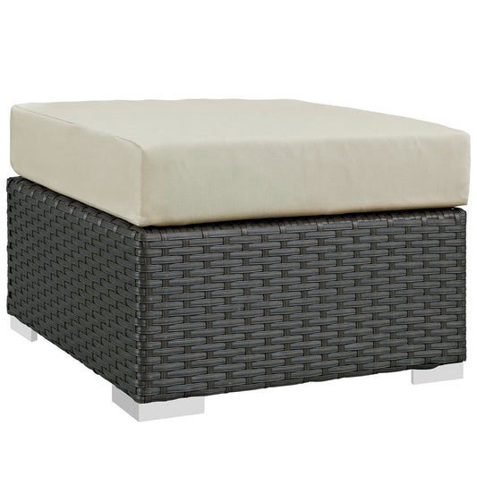 Sojourn Outdoor Patio SunbrellaÂ® Ottoman by Furniture For America