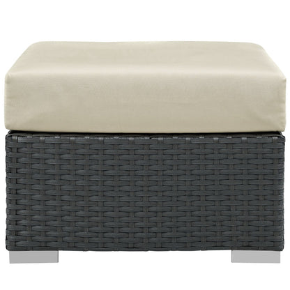Sojourn Outdoor Patio SunbrellaÂ® Ottoman by Furniture For America