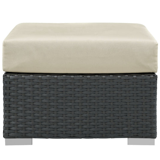 Sojourn Outdoor Patio SunbrellaÂ® Ottoman by Furniture For America