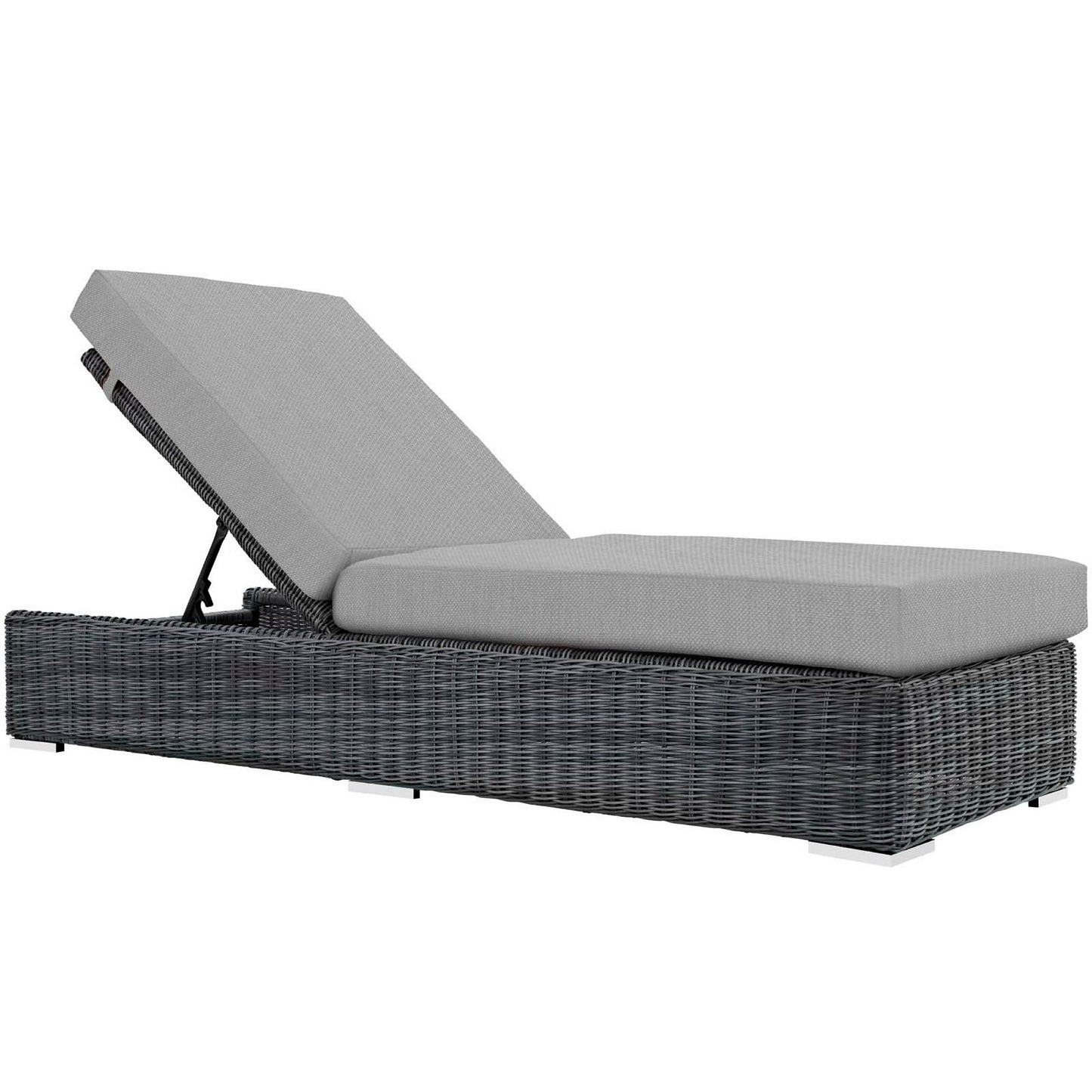 Summon Outdoor Patio SunbrellaÂ® Chaise Lounge by Furniture for America