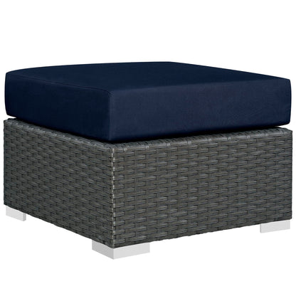 Sojourn 3 Piece Outdoor Patio SunbrellaÂ® Sectional Set by Furniture For America