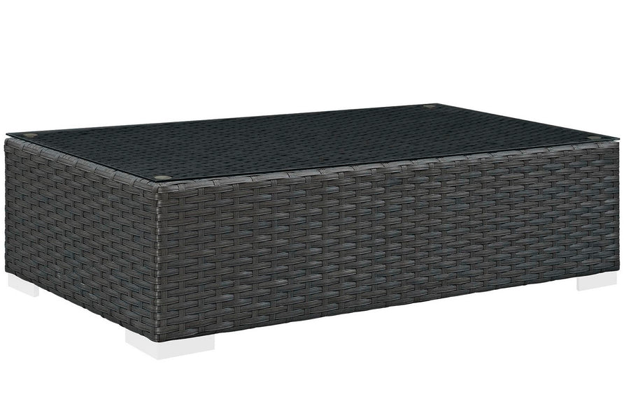 Pewter 3 Piece Outdoor Patio Sunbrella® Sectional Set in Canvas Navy