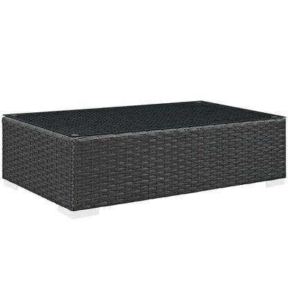 Sojourn 3 Piece Outdoor Patio SunbrellaÂ® Sectional Set by Furniture For America