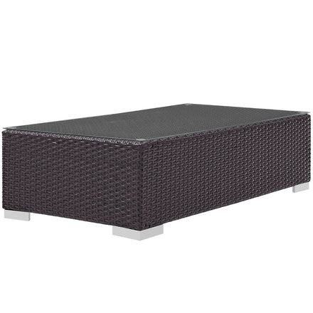 Convene Outdoor Patio Coffee Table in Espresso
