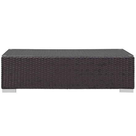 Convene Outdoor Patio Coffee Table in Espresso