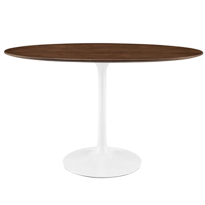 Lippa 48" Oval Wood Dining Table by Furniture For America