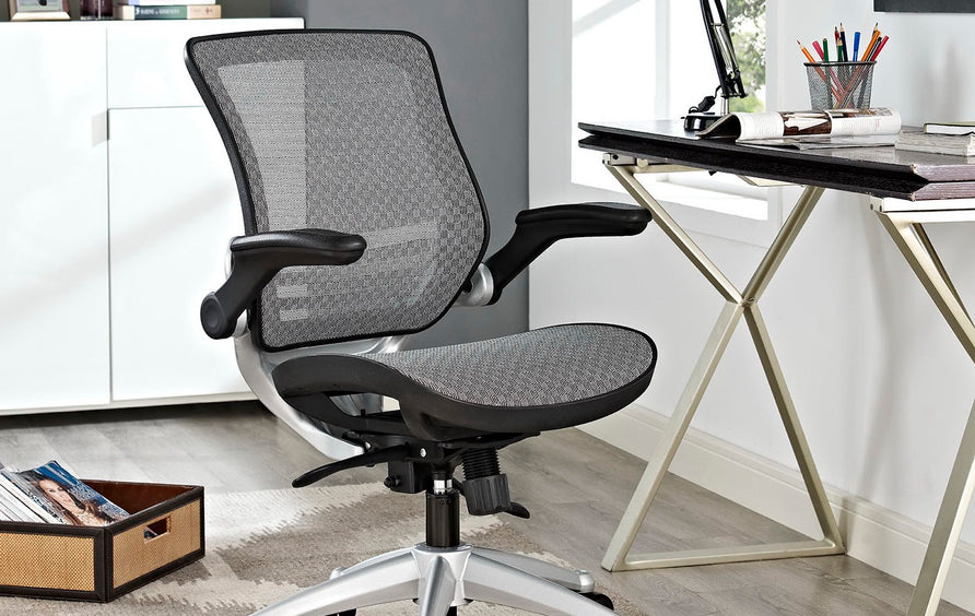Pillar All Mesh Office Chair in Gray