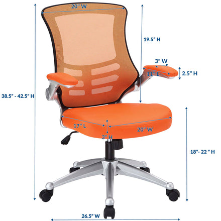 Attainment Office Chair in Orange