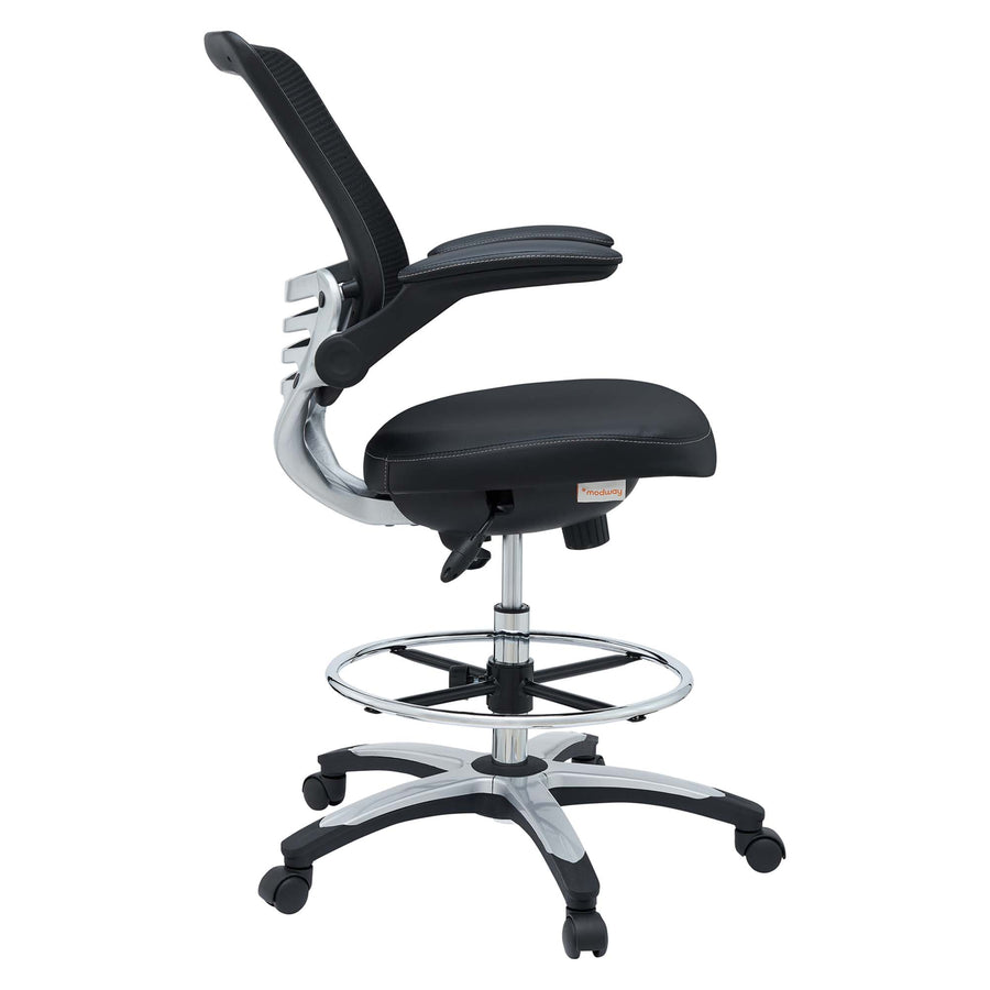 Pillar Drafting Chair in Black