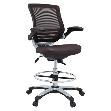 Edge Drafting Chair in Brown