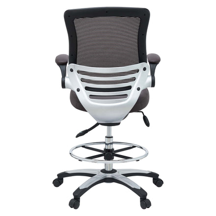 Edge Drafting Chair in Brown