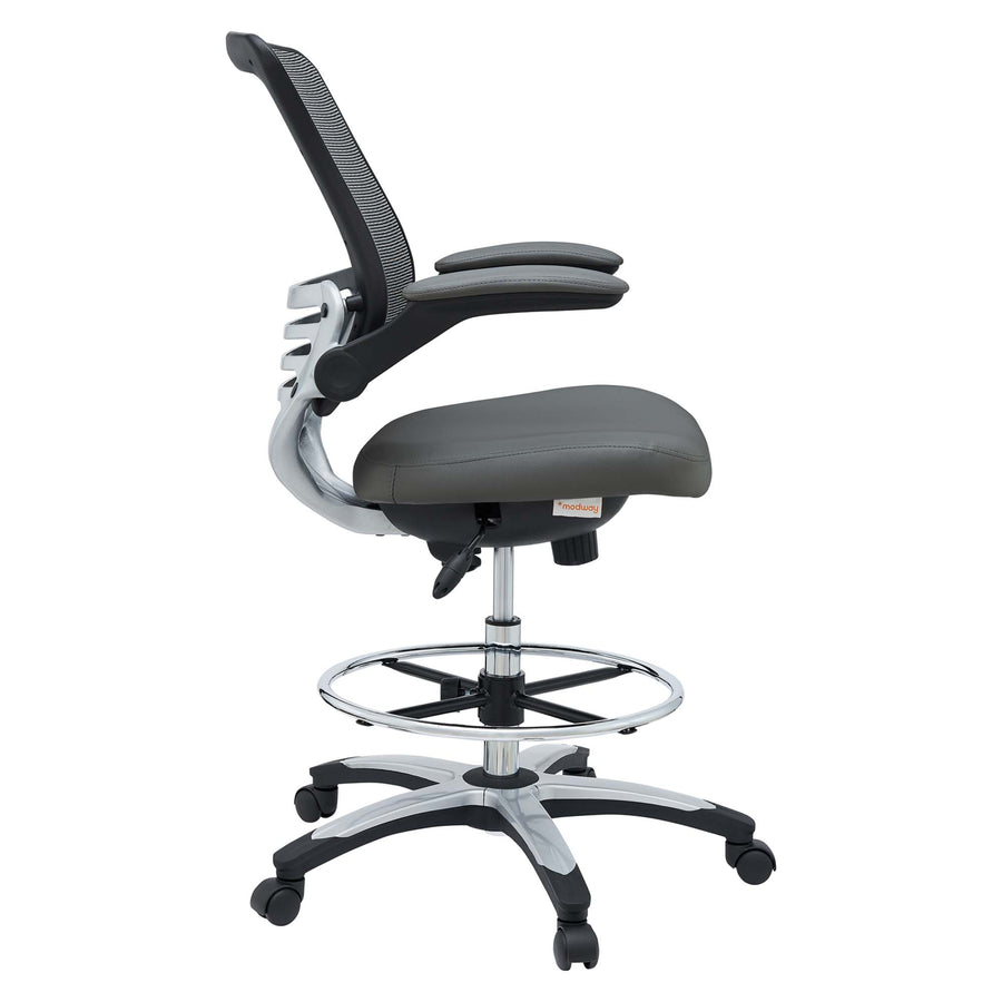 Pillar Drafting Chair in Gray