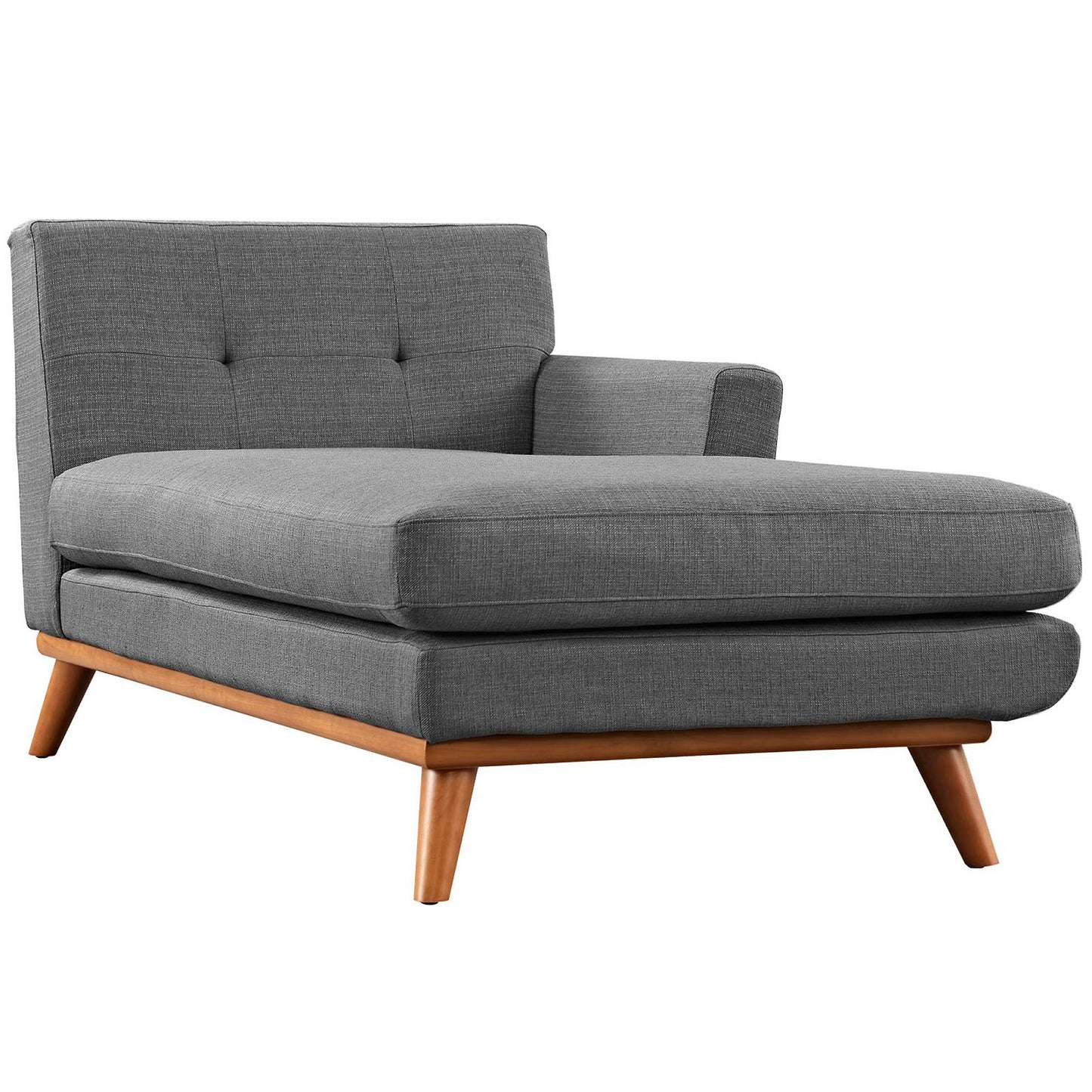 Engage Right-Facing Upholstered Fabric Sectional Sofa by Furniture for America