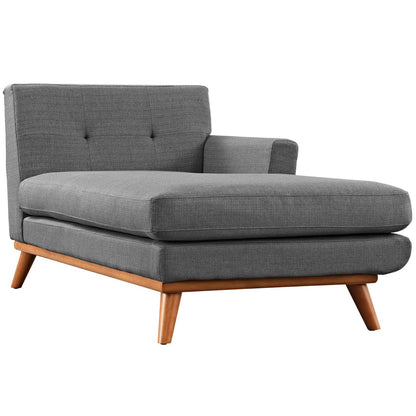 Engage Right-Facing Upholstered Fabric Sectional Sofa by Furniture for America
