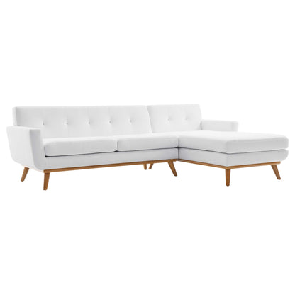 Engage Right-Facing Upholstered Fabric Sectional Sofa by Furniture for America