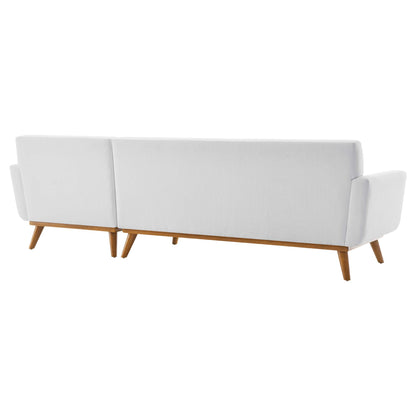 Engage Right-Facing Upholstered Fabric Sectional Sofa by Furniture for America