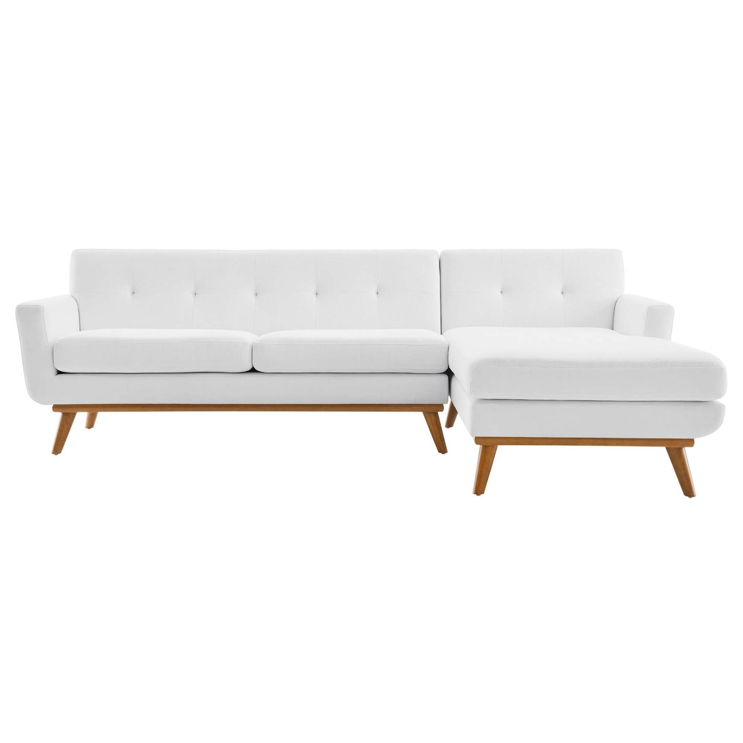 Engage Right-Facing Upholstered Fabric Sectional Sofa by Furniture for America