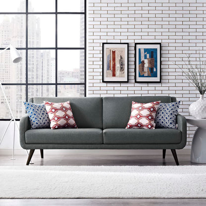Verve Upholstered Fabric Sofa by Furniture for America