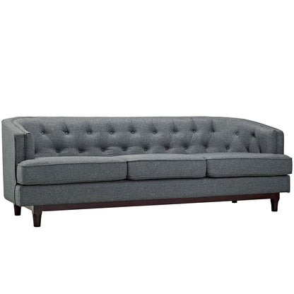 Coast Upholstered Fabric Sofa by Furniture for America