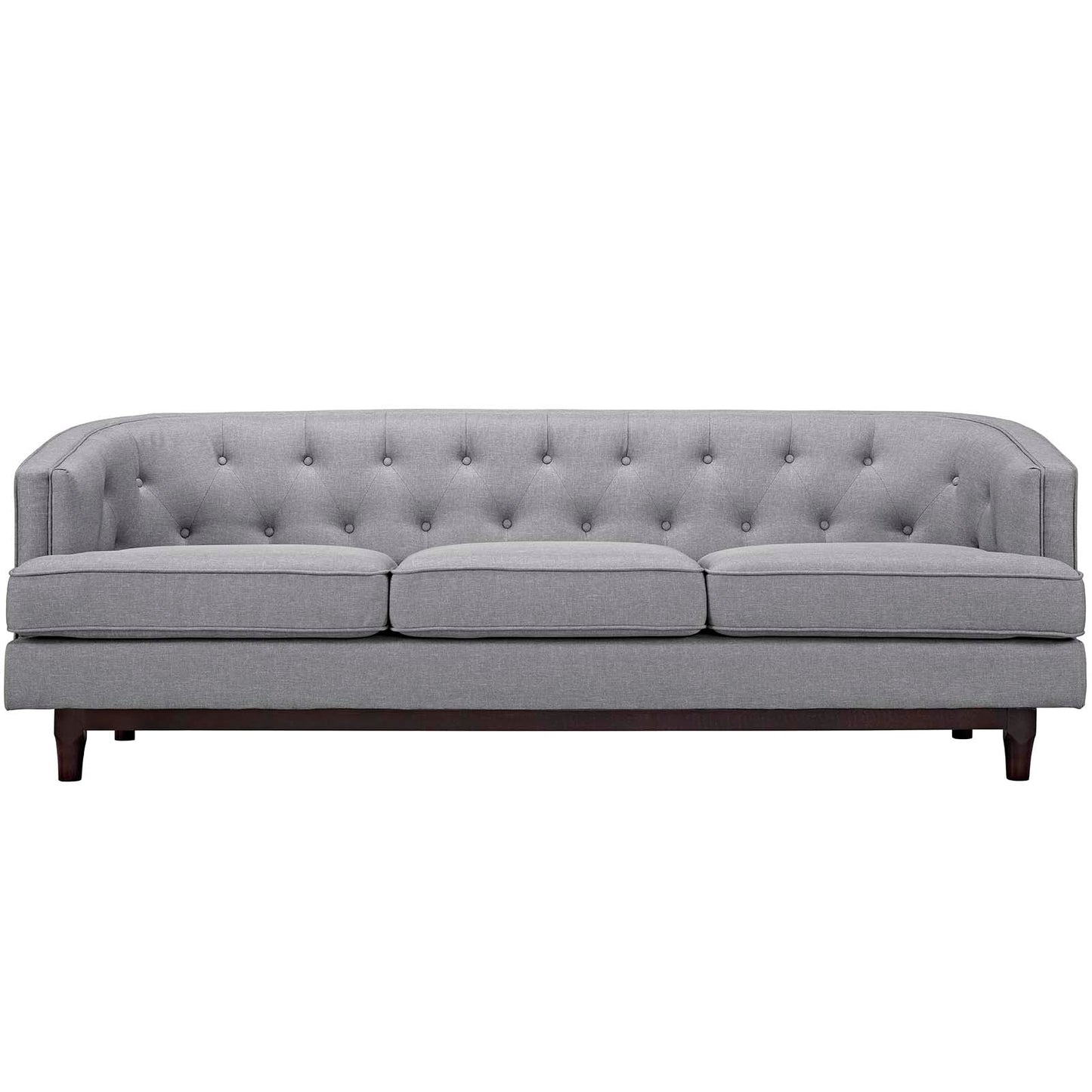 Coast Upholstered Fabric Sofa by Furniture for America