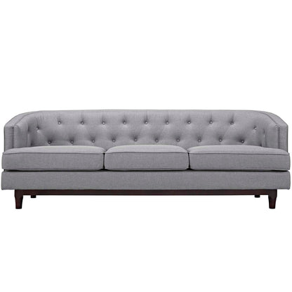 Coast Upholstered Fabric Sofa by Furniture for America