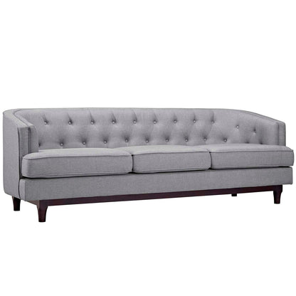 Coast Upholstered Fabric Sofa by Furniture for America