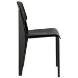 Eluned Dining Side Chair in Black Black