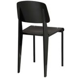 Eluned Dining Side Chair in Black Black