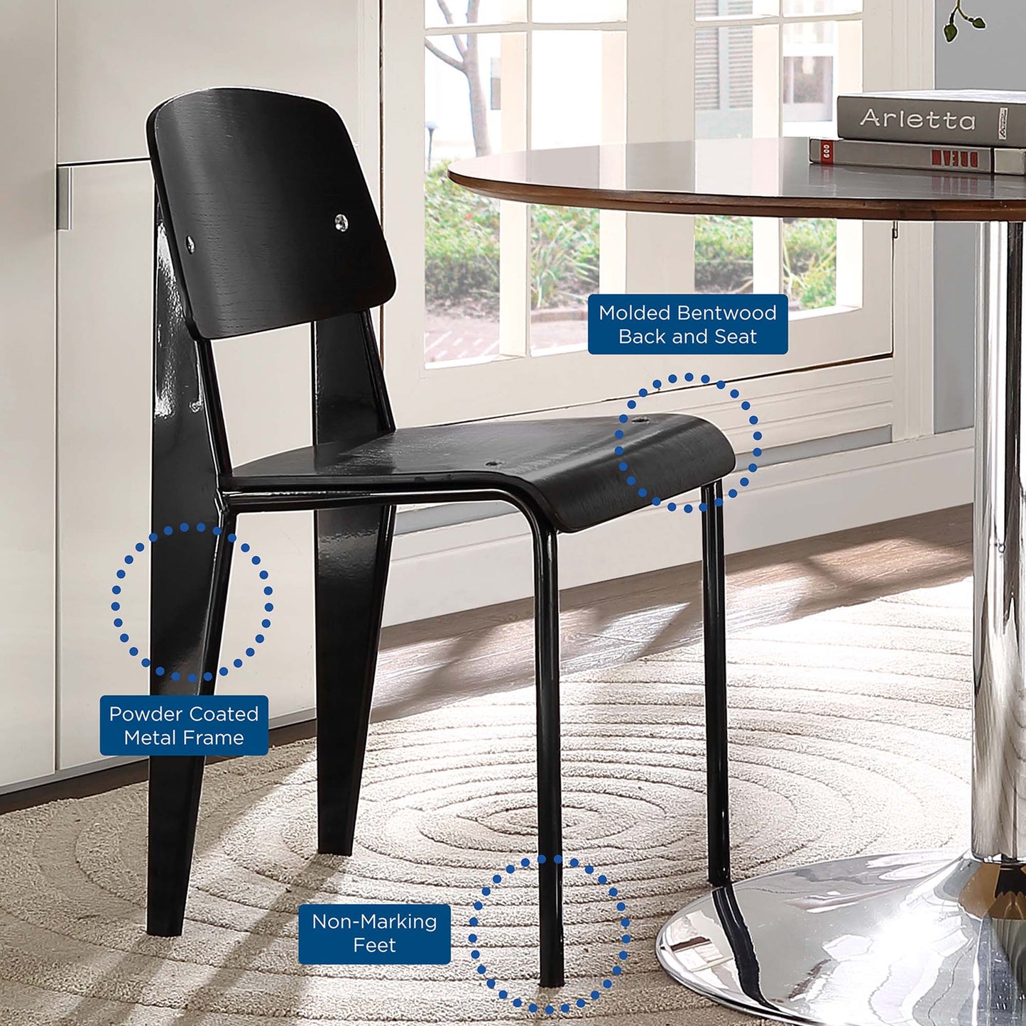 Cabin Dining Side Chair by Furniture For America