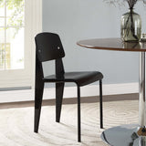 Eluned Dining Side Chair in Black Black