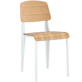 Eluned Dining Side Chair in Natural White