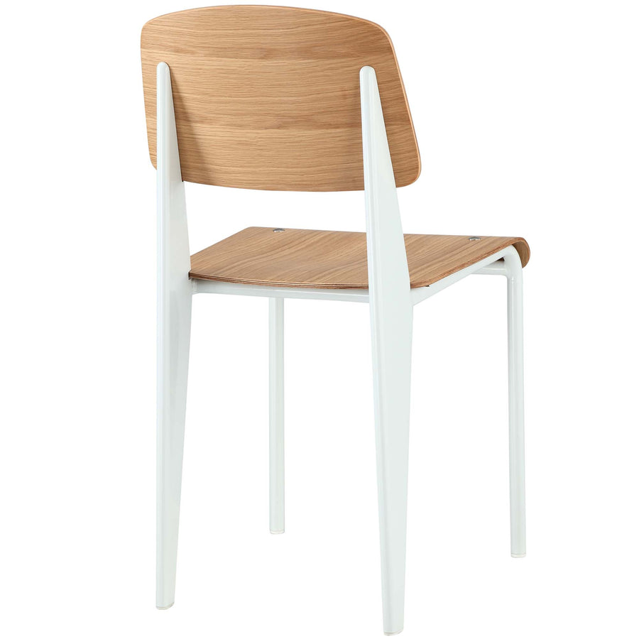 Eluned Dining Side Chair in Natural White