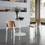 Eluned Dining Side Chair in Natural White