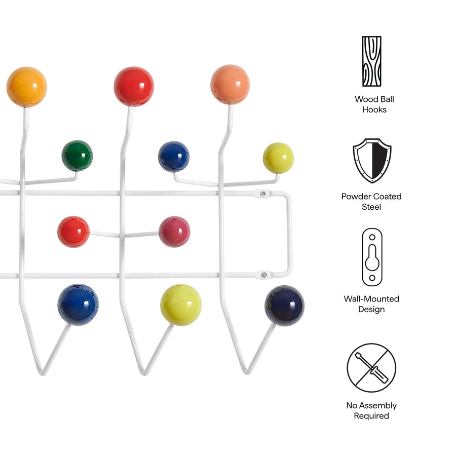 Bryony Coat Rack in Multicolored