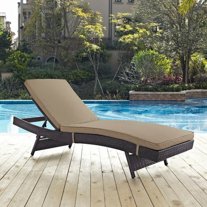 Convene Outdoor Patio Chaise by Furniture for America
