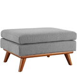 Flint 2 Piece Armchair and Ottoman in Expectation Gray