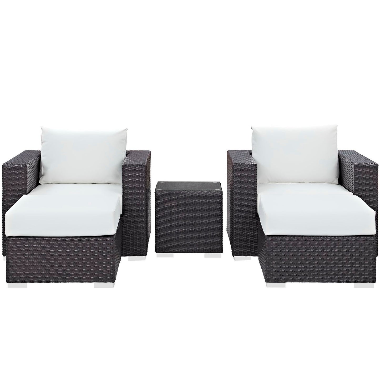 Convene 5 Piece Outdoor Patio Sectional Set by Furniture For America
