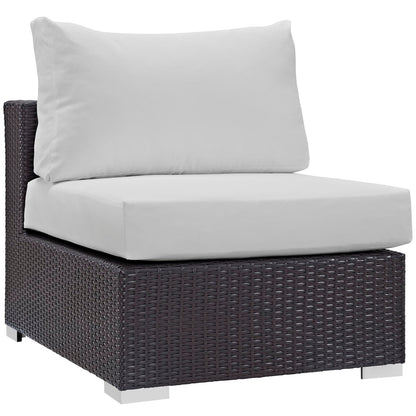 Convene 8 Piece Outdoor Patio Sectional Set by Furniture For America