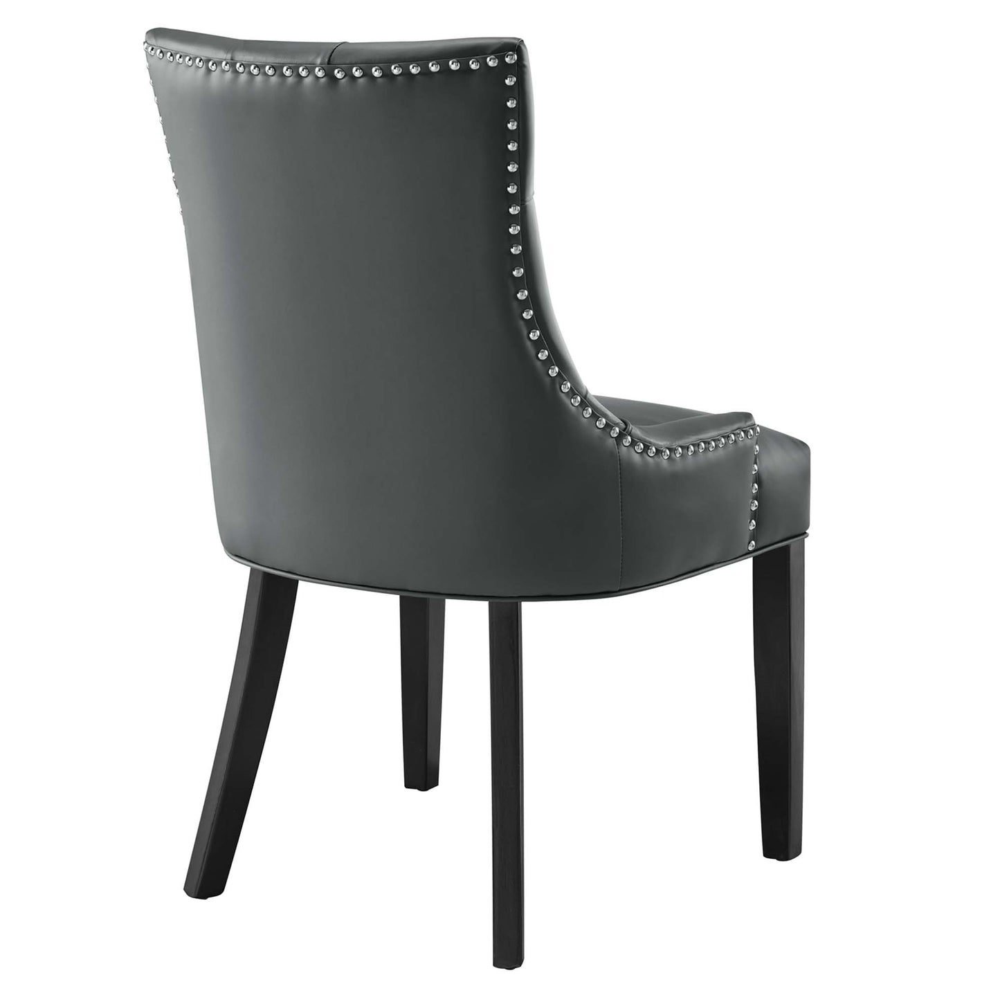 Regent Tufted Vegan Leather Dining Chair by Furniture for America