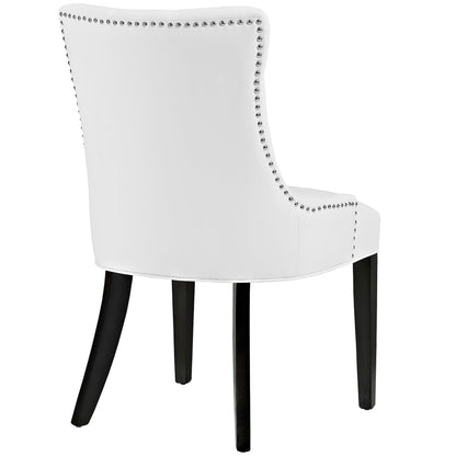 Regent Tufted Vegan Leather Dining Chair by Furniture for America
