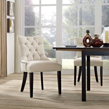 Regent Tufted Fabric Dining Chair by Furniture for America