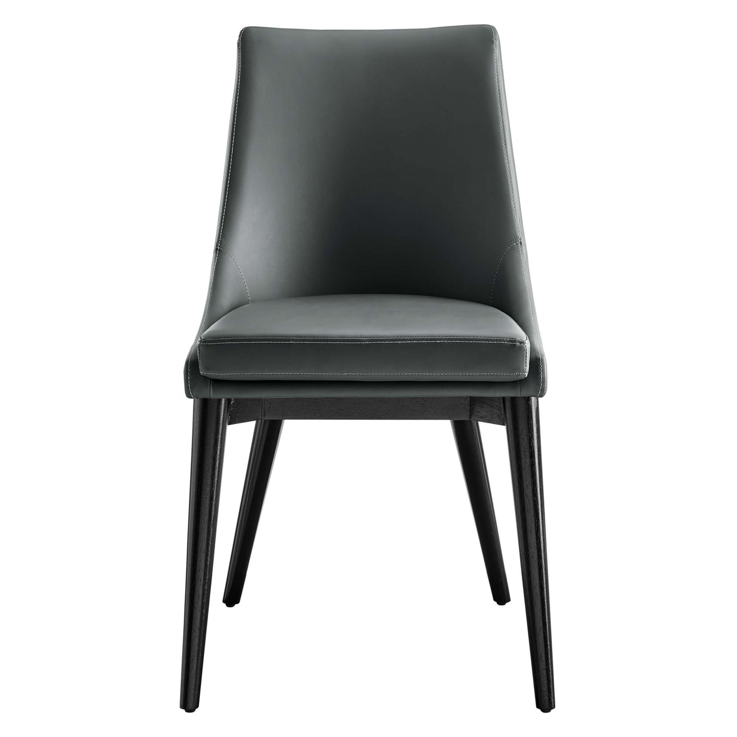 Viscount Vegan Leather Dining Chair by Furniture For America