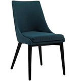 Foyer Fabric Dining Chair in Azure