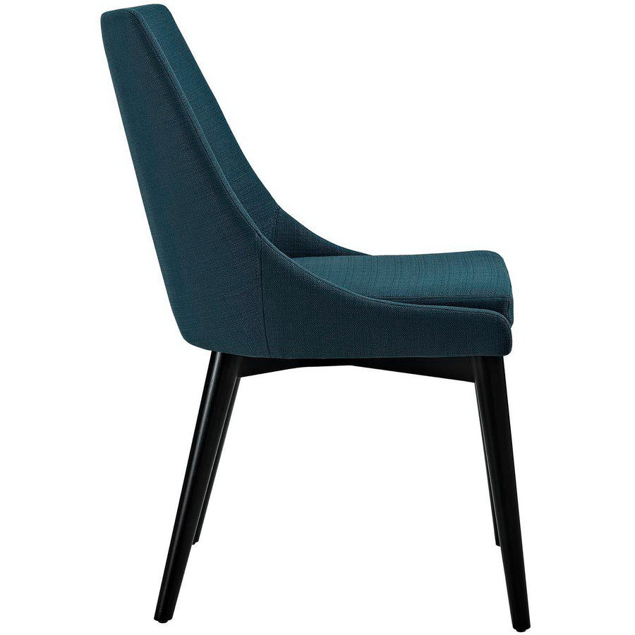 Foyer Fabric Dining Chair in Azure