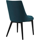 Foyer Fabric Dining Chair in Azure
