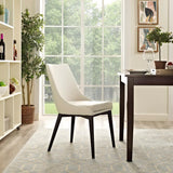 Foyer Fabric Dining Chair in Beige