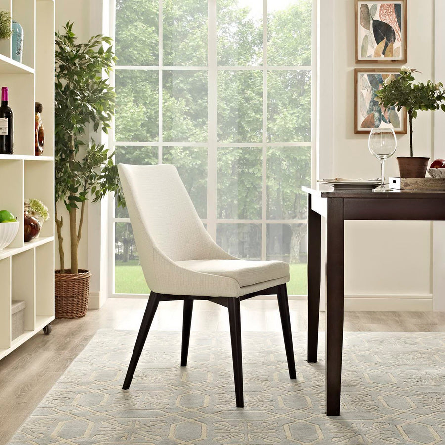 Foyer Fabric Dining Chair in Beige