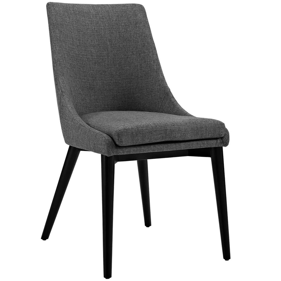 Foyer Fabric Dining Chair in Gray